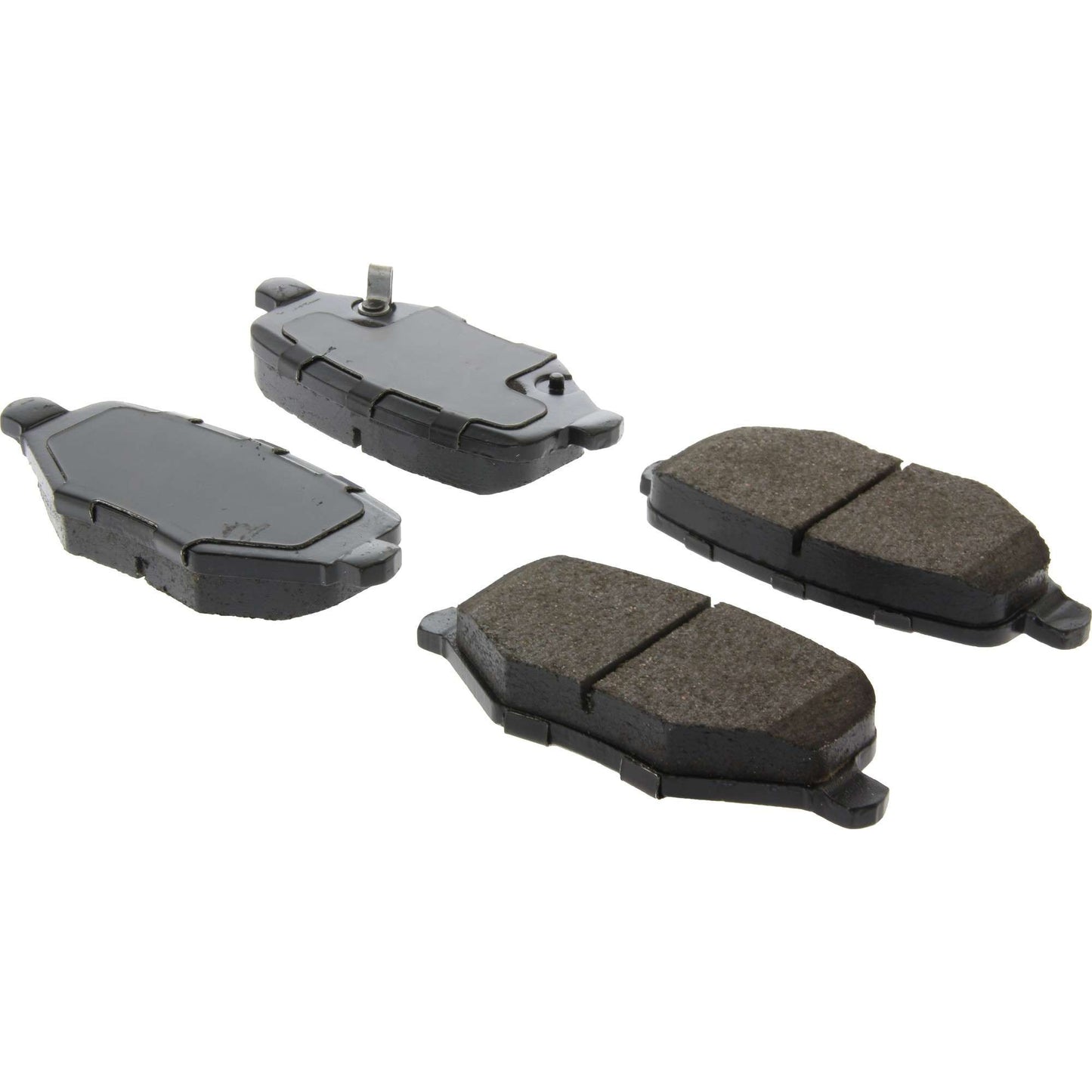 Centric Parts Disc Brake Pad Set with High Performance Shims for Passenger Cars and Light Duty Trucks 301.17190