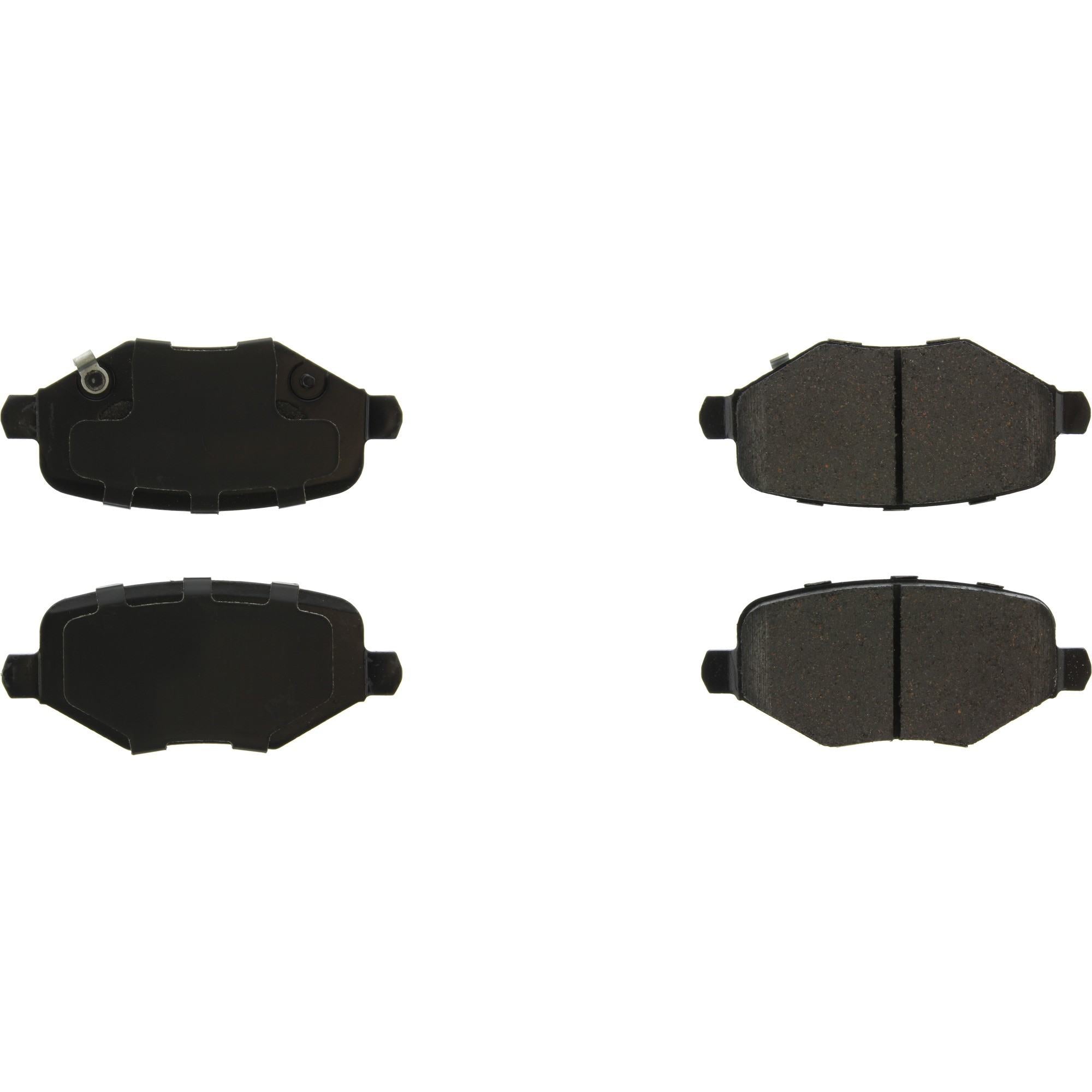 StopTech Premium Ceramic Brake Pads with Shims and Hardware 301.17190