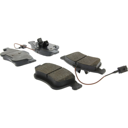 StopTech Premium Ceramic Brake Pads with Shims and Hardware 301.17211