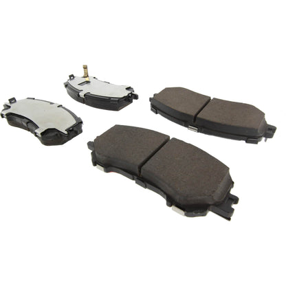 Centric Parts Disc Brake Pad Set with High Performance Shims for Passenger Cars and Light Duty Trucks 301.17370
