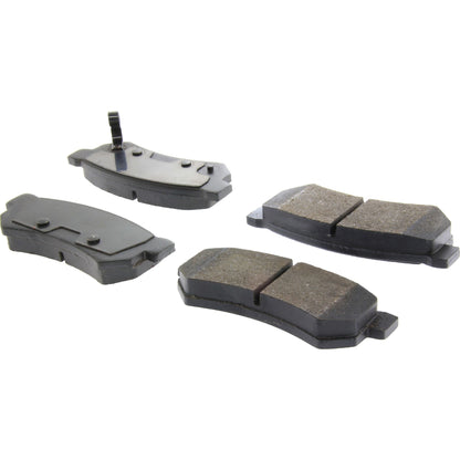 Centric Parts Disc Brake Pad Set with High Performance Shims for Passenger Cars and Light Duty Trucks 301.17390