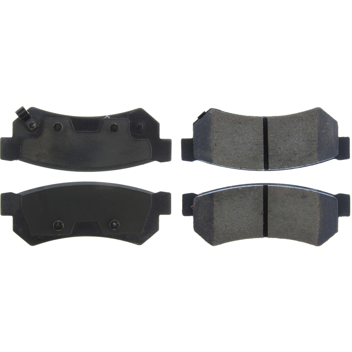 Centric Parts Disc Brake Pad Set with High Performance Shims for Passenger Cars and Light Duty Trucks 301.17390