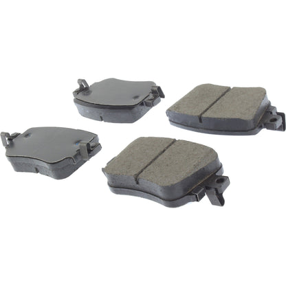 Centric Parts Disc Brake Pad Set with High Performance Shims for Passenger Cars and Light Duty Trucks 301.17790