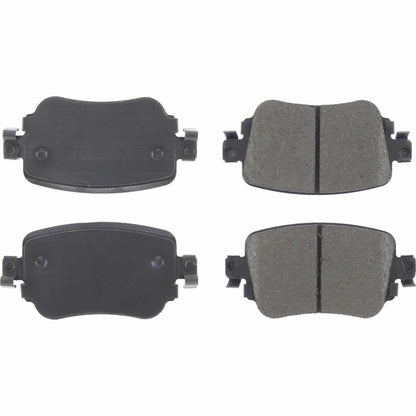 Centric Parts Disc Brake Pad Set with High Performance Shims for Passenger Cars and Light Duty Trucks 301.17790
