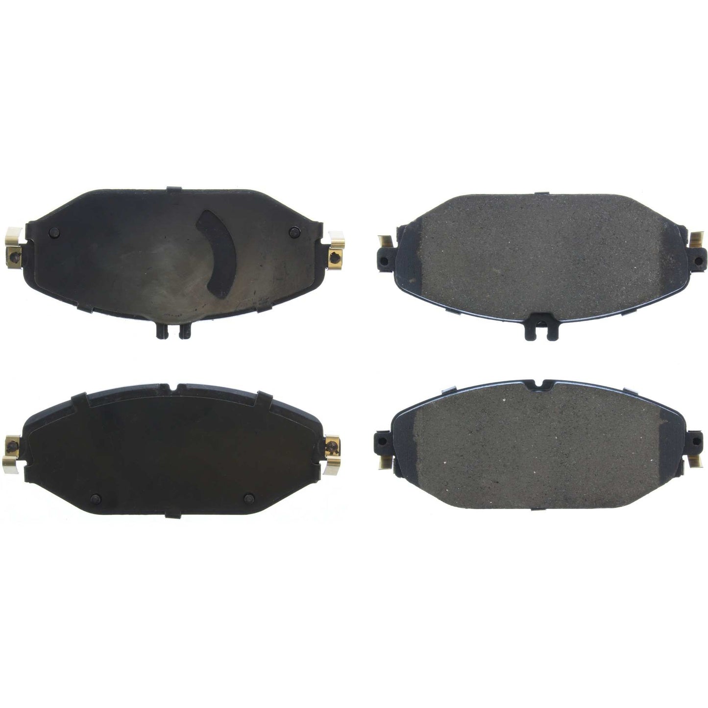 Centric Parts Disc Brake Pad Set with High Performance Shims for 100% Asbestos Free Ceramic Formula 301.17940