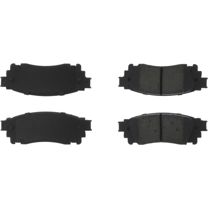 Centric Parts Disc Brake Pad Set with High Performance Shims for Passenger Cars and Light Duty Trucks 301.18050