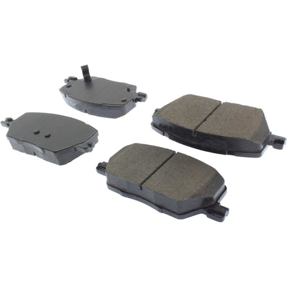 Centric Parts Disc Brake Pad Set with High Performance Shims for Passenger Cars and Light Duty Trucks 301.18110