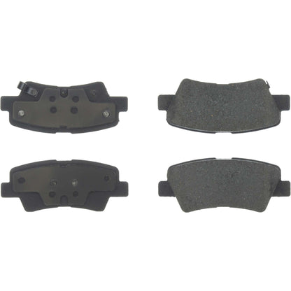 Centric Parts Disc Brake Pad Set Premium Ceramic with Shims for 2018-2023 Hyundai and Kia 301.18120