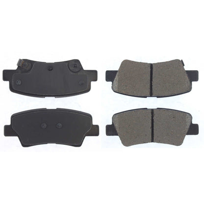 Stoptech Centric Premium Ceramic Brake Pads w/Shims - Rear 301.18130