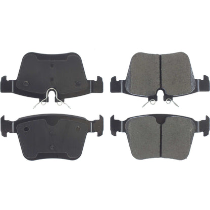 Centric Parts Disc Brake Pad Set with High Performance Shims for Passenger Cars and Light Duty Trucks 301.18210