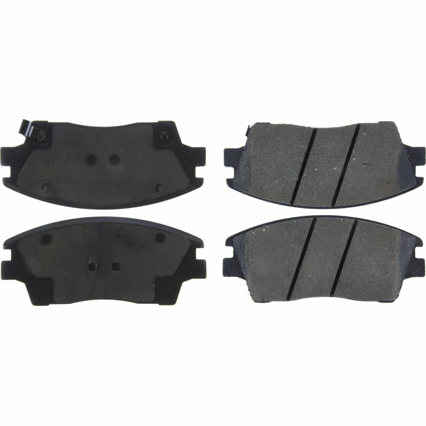 Centric Parts Disc Brake Pad Set with High Performance Shims for Passenger Cars and Light Duty Trucks 301.18470