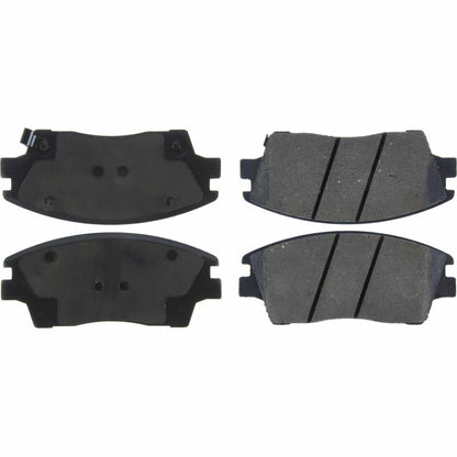 Centric Parts Disc Brake Pad Set with High Performance Shims for Passenger Cars and Light Duty Trucks 301.18470