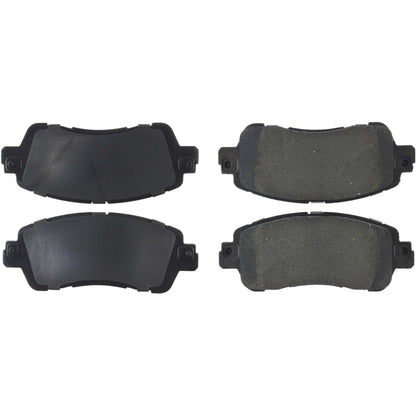 Centric Parts Disc Brake Pad Set Premium Ceramic with Shims and Hardware for Mazda 2 2016-2017 Scion iA 2016 Toyota Yaris 2019-2020 Yaris iA 2017-2018 301.18520