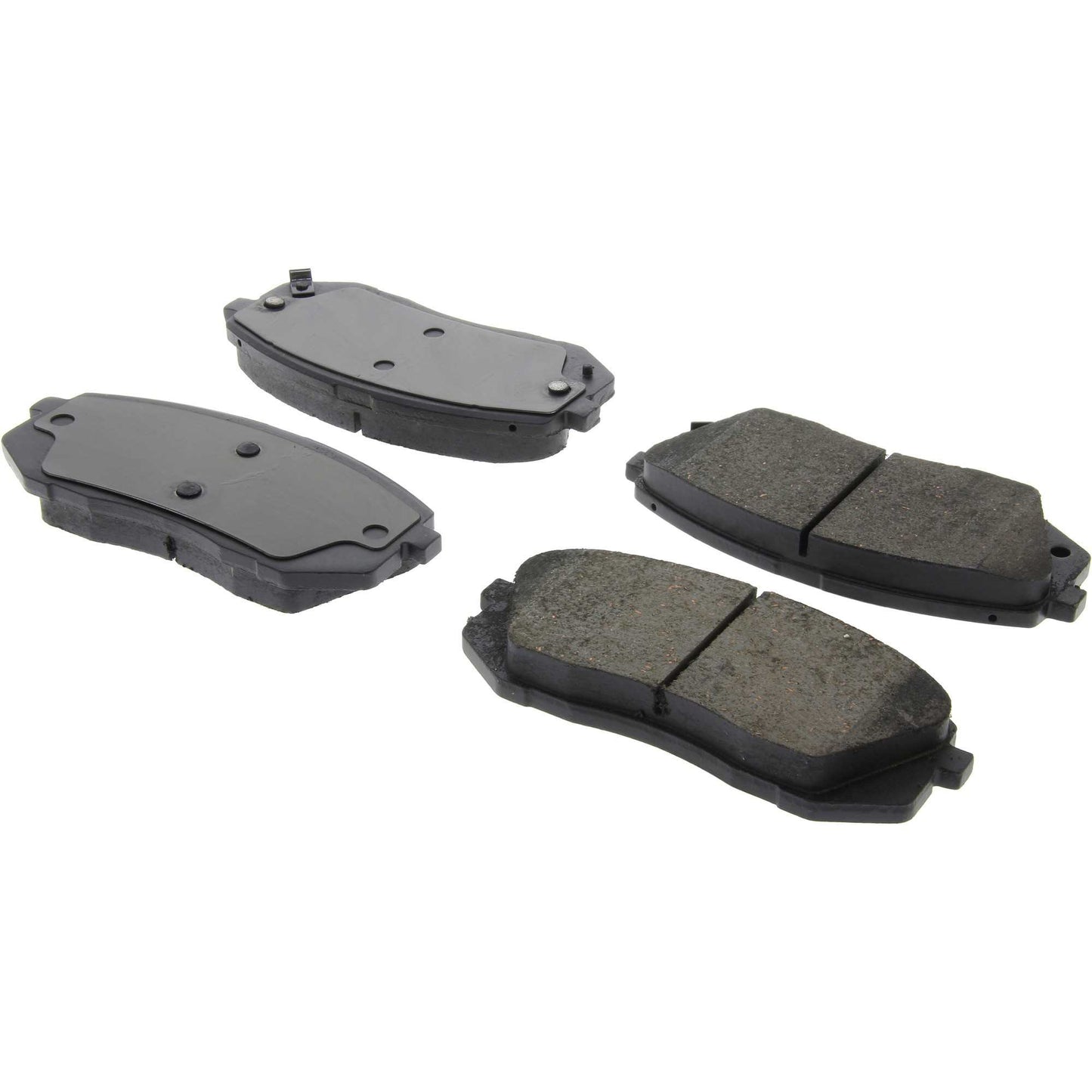 Centric Parts Disc Brake Pad Set Premium Ceramic with Shims and Hardware for 2018-2020 Hyundai Kona, 2016-2019 Kia Forte, 2017-2022 Kia Forte5, 2018-2020 Kia Seltos, 2017-2022 Kia Soul EV, 2016-2019 Hyundai Sonata, 2017-2020 Optima 301.18550