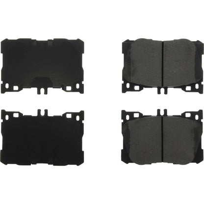 Centric Parts Disc Brake Pad Set Premium Ceramic with Shims for 2017-2021 Mercedes-Benz C43 AMG, C450 AMG, CLS450, E43 AMG, E300, E350, E400, E450, GLC43 AMG, GLC300, GLC350e 301.18710