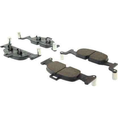 Centric Parts Disc Brake Pad Set with High Performance Shims for Passenger Cars and Light Duty Trucks 301.18970