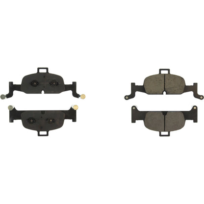 Centric Parts Disc Brake Pad Set with High Performance Shims for Passenger Cars and Light Duty Trucks 301.18970