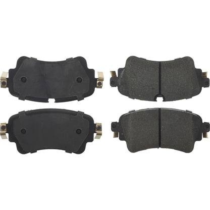 Stoptech Centric Premium Ceramic Brake Pads w/Shims - Rear 301.18980