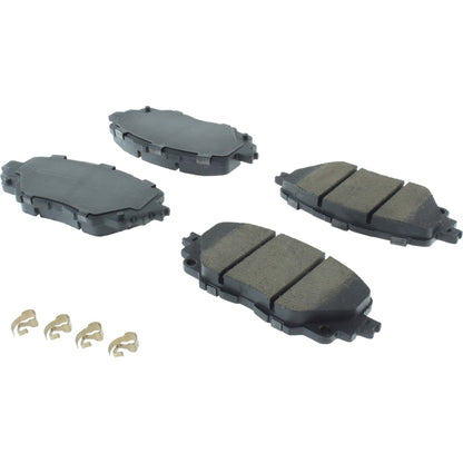 Stoptech Centric 16-18 Mazda Miata MX-5 / 17-19 Fiat 124 Spider Premium Ceramic Front Disc Brake Pads 301.19030
