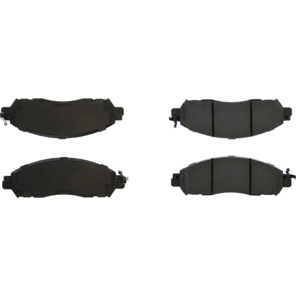 Centric Parts Disc Brake Pad Set with High Performance Shims for 100% Asbestos Free Ceramic Formula 301.19110