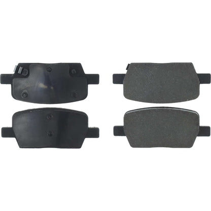 Centric Parts Disc Brake Pad Set Premium Ceramic with High Performance Shims 301.19140