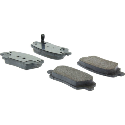 Centric Parts Disc Brake Pad Set with High Performance Shims for Passenger Cars and Light Duty Trucks 301.19160