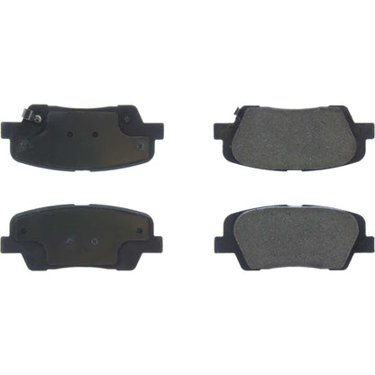 Stoptech Centric Premium Ceramic Brake Pads w/Shims - Rear 301.19160