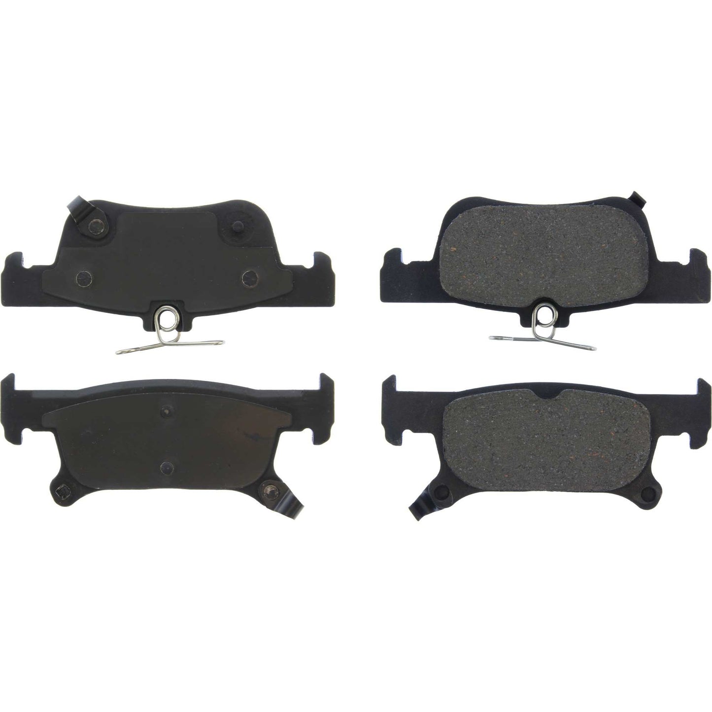 Centric Parts Disc Brake Pad Set with High Performance Shims for 100% Asbestos Free Ceramic Formula 301.20250