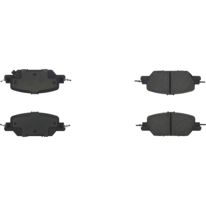 Stoptech Centric 17-22 Honda CR-V Premium Ceramic Rear Brake Pads w/ Shims 301.20370