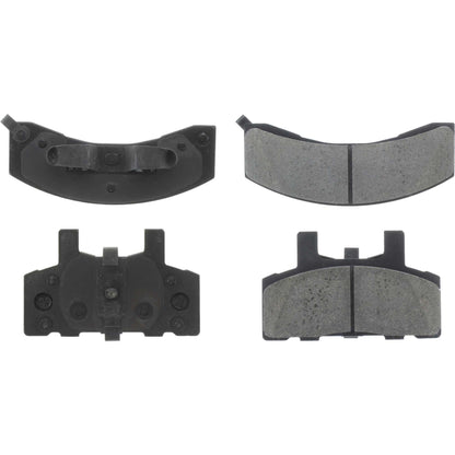 Centric Parts Disc Brake Pad Set Fleet Performance for 1990-2002 Chevrolet and Cadillac