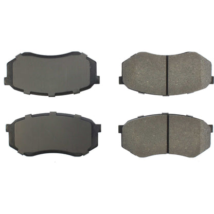 Centric Parts Disc Brake Pad Set Fleet Performance with Para-aramid friction compounds 306.03890