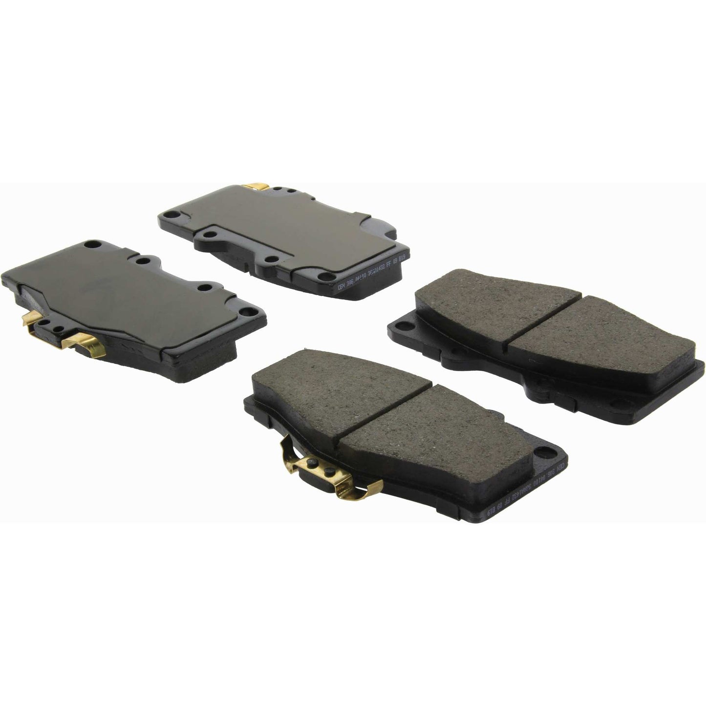 Centric Parts Disc Brake Pad Set Fleet Performance with Para-aramid friction compounds 306.04100