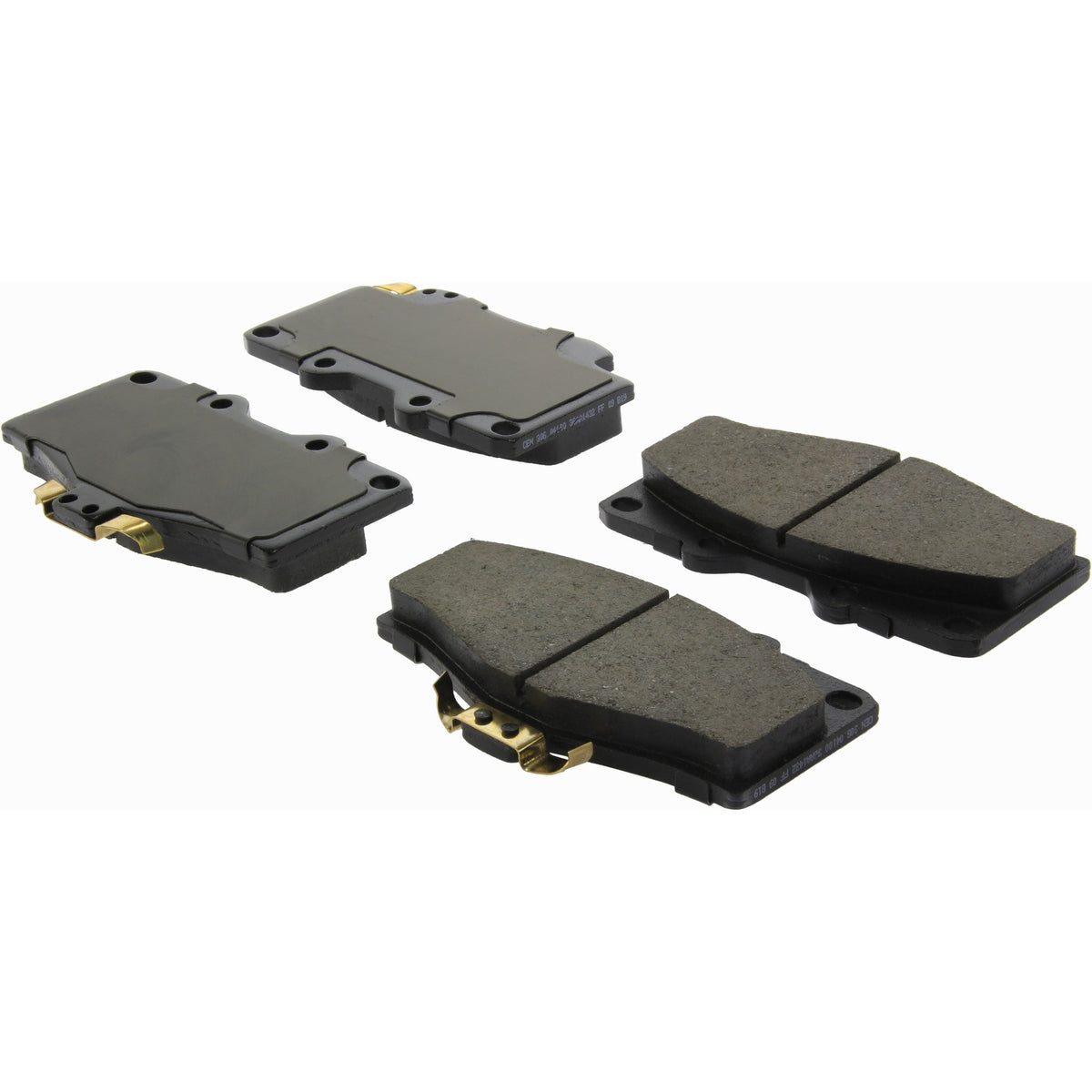 Centric Parts Disc Brake Pad Set Fleet Performance with Para-aramid friction compounds 306.04100