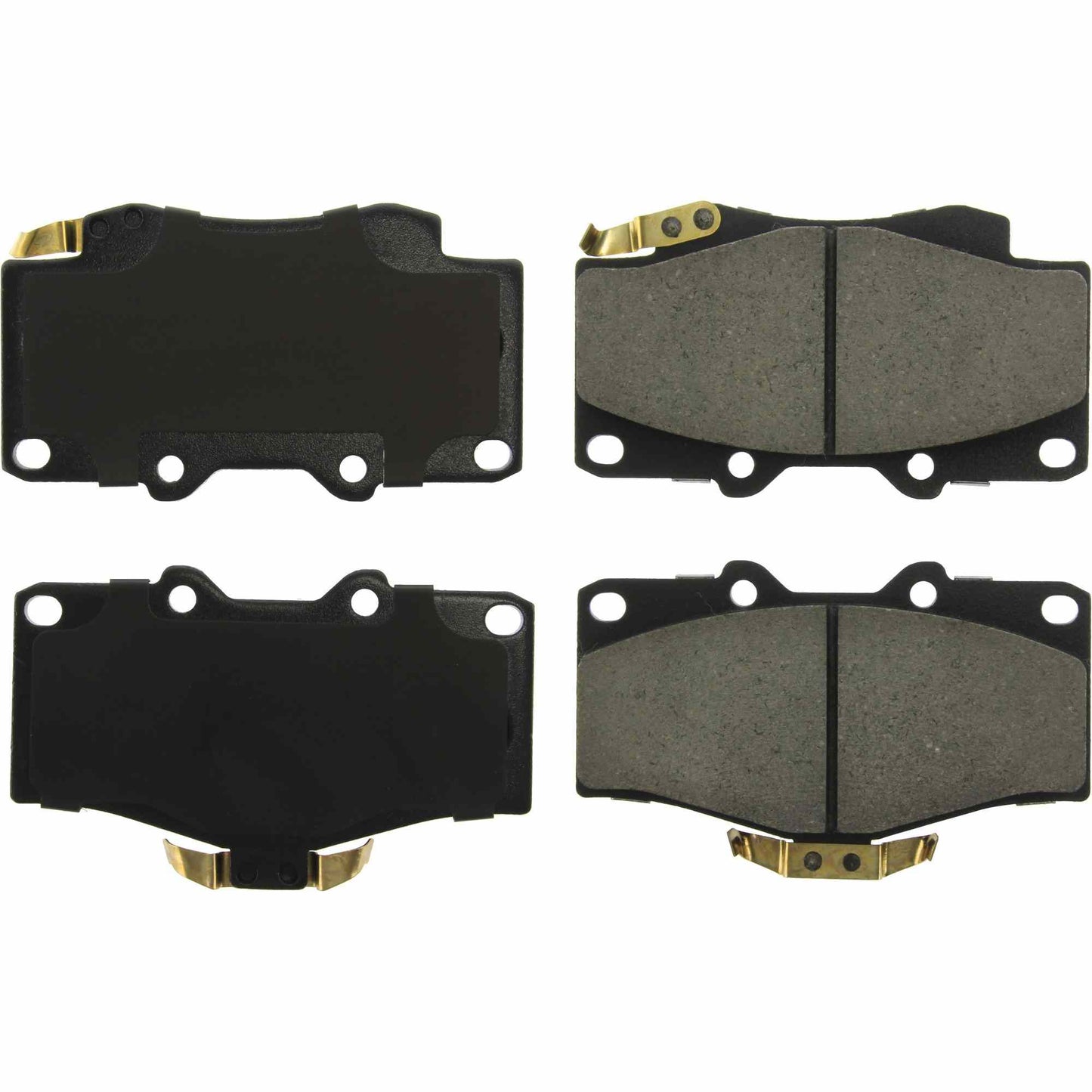 Centric Parts Disc Brake Pad Set Fleet Performance with Para-aramid friction compounds 306.04100