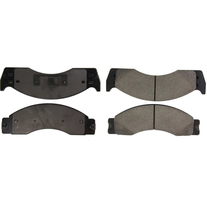 Centric Parts Disc Brake Pad Set Fleet Performance with Para-aramid friction compounds 306.04110