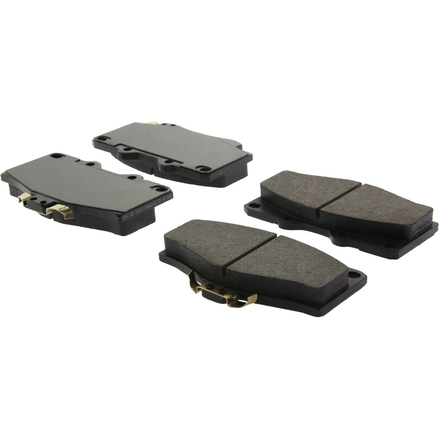 Centric Parts Disc Brake Pad Set Fleet Performance with Para-aramid friction compounds 306.04360