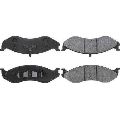 Centric Parts Disc Brake Pad Set Fleet Performance with Para-aramid friction compounds 306.04770