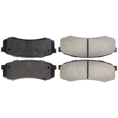Centric Parts Disc Brake Pad Set Fleet Performance with Para-aramid friction compounds 306.06060