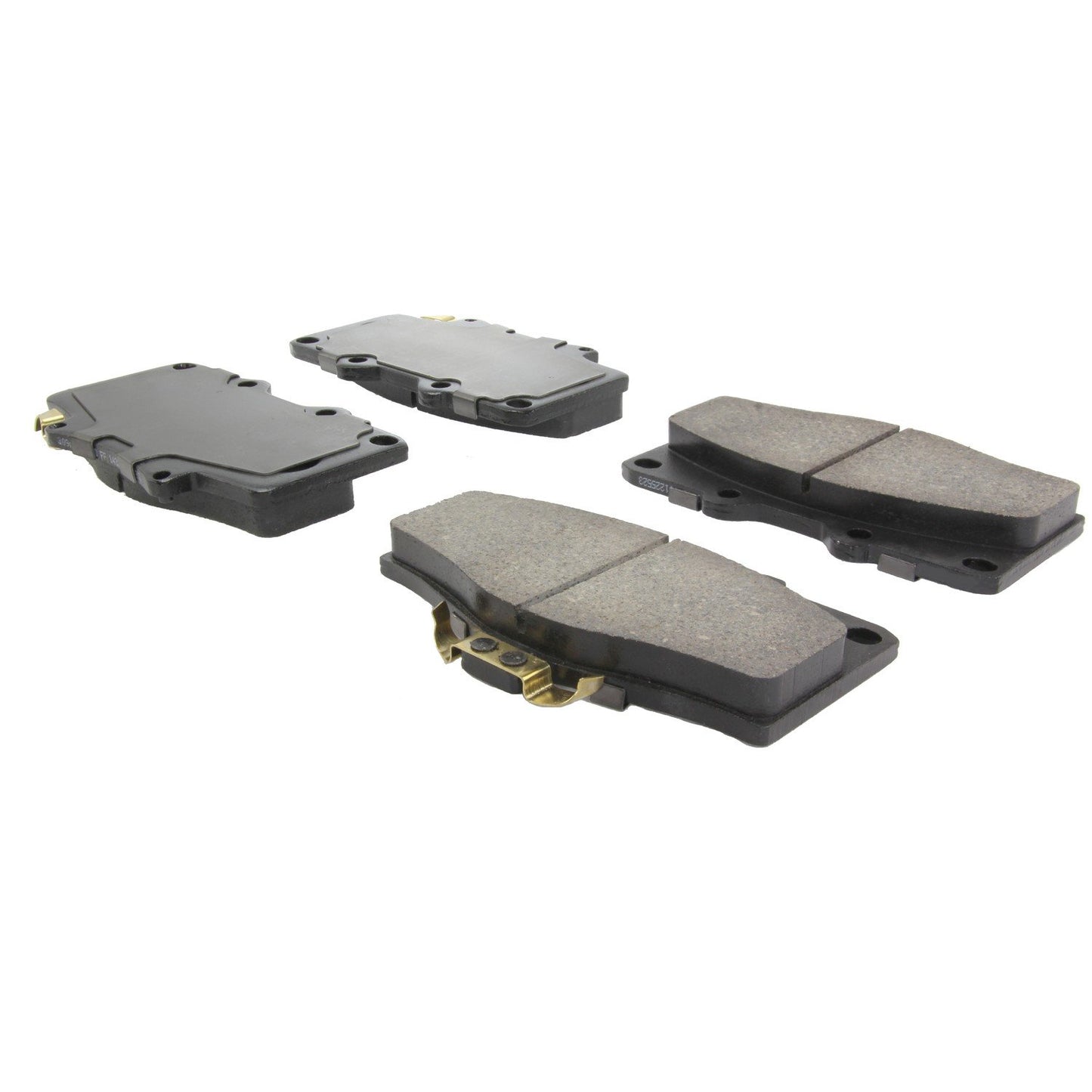 Centric Parts Disc Brake Pad Set Fleet Performance with Para-aramid friction compounds 306.06110