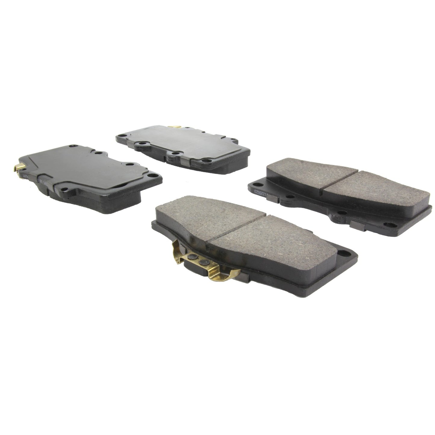 Centric Parts Disc Brake Pad Set Fleet Performance with Para-aramid friction compounds 306.06110