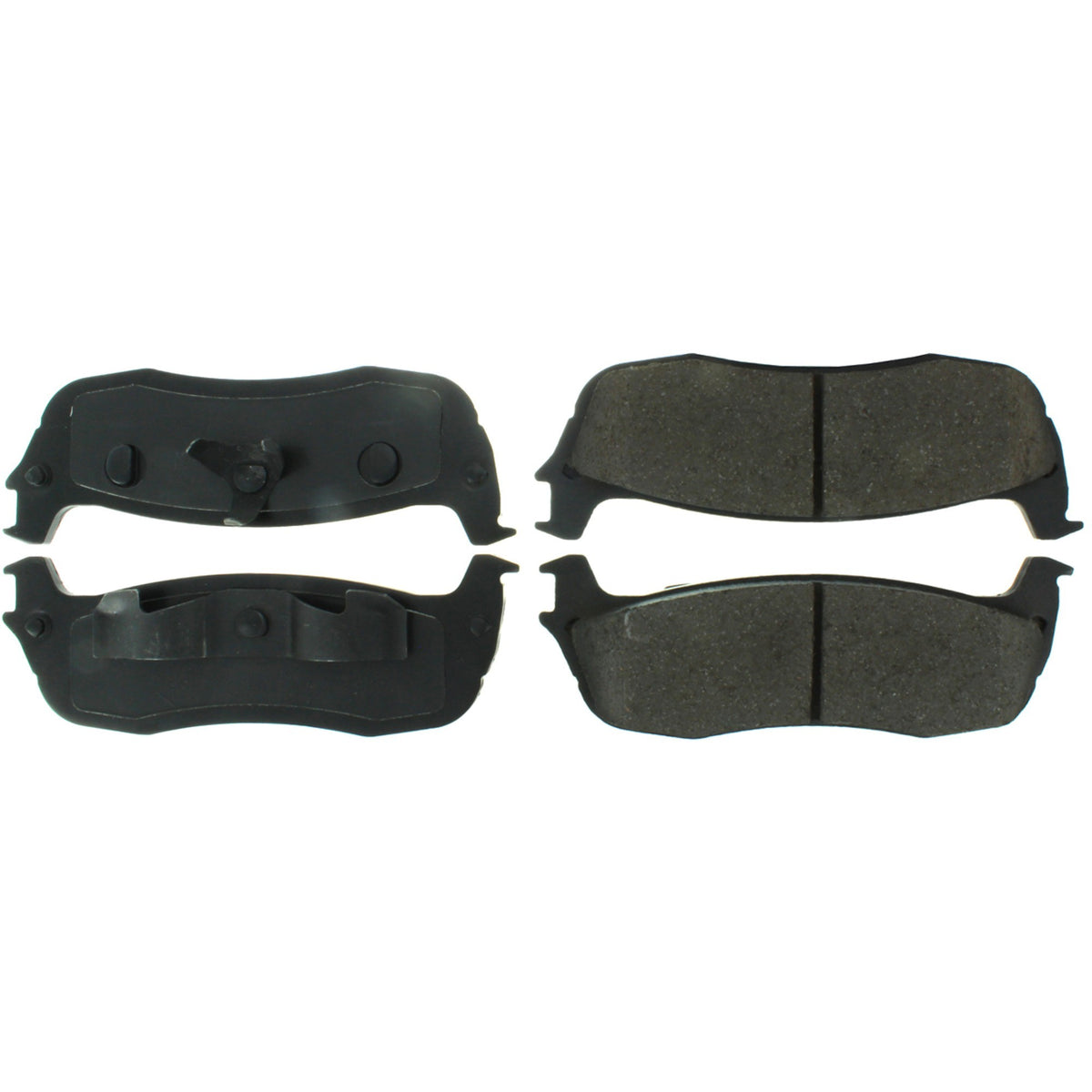 Centric Parts Disc Brake Pad Set Fleet Performance with Para-aramid friction compounds 306.07110