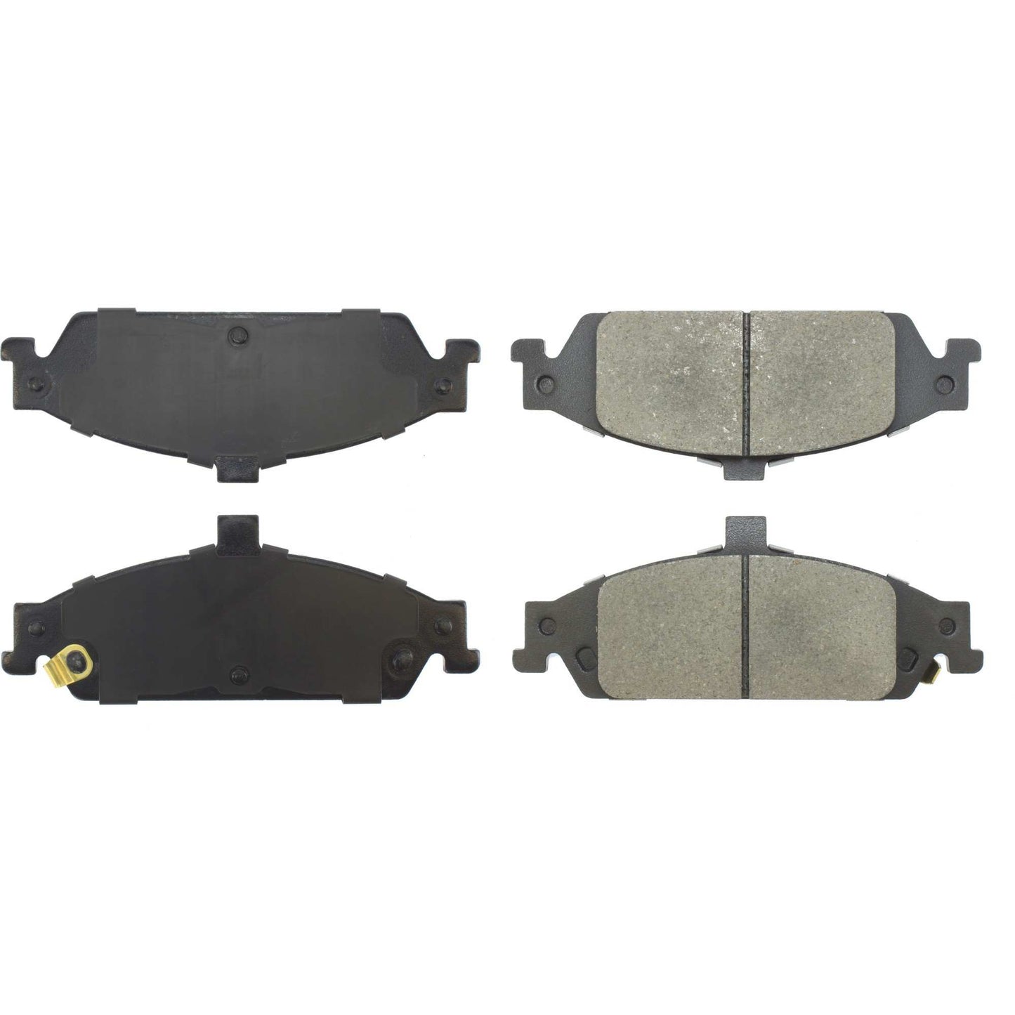 Centric Parts Disc Brake Pad Set Fleet Performance with Para-aramid friction compounds 306.07270