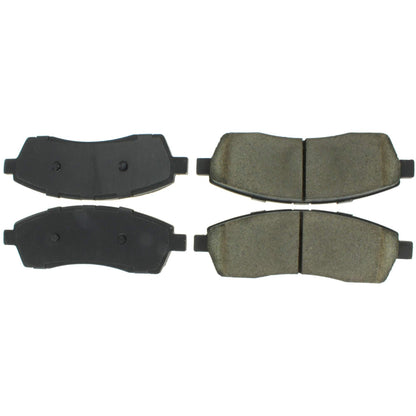 Centric Parts Disc Brake Pad Set Fleet Performance with Para-aramid friction compounds 306.07570