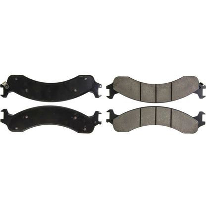 Centric Parts Disc Brake Pad Set Fleet Performance with Para-aramid friction compounds 306.08210