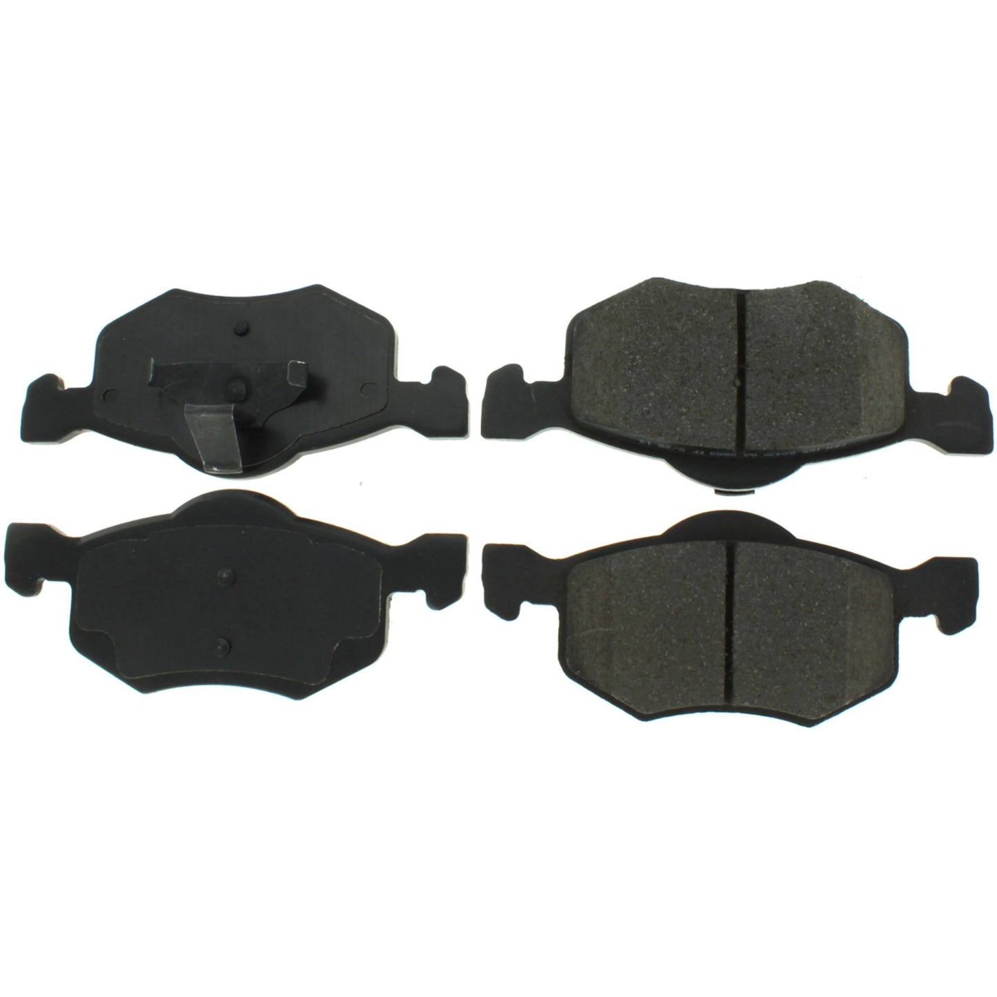 Centric Parts Disc Brake Pad Set Fleet Performance with Para-aramid friction compounds 306.08430