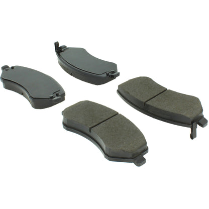 Centric Parts Disc Brake Pad Set Fleet Performance with Para-aramid friction compounds 306.08560
