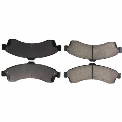Centric Parts Disc Brake Pad Set Fleet Performance with Para-aramid friction compounds 306.08820