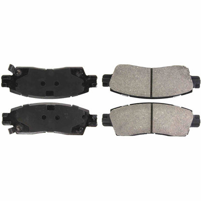 Centric Parts Disc Brake Pad Set Fleet Performance with Para-aramid friction compounds 306.08830