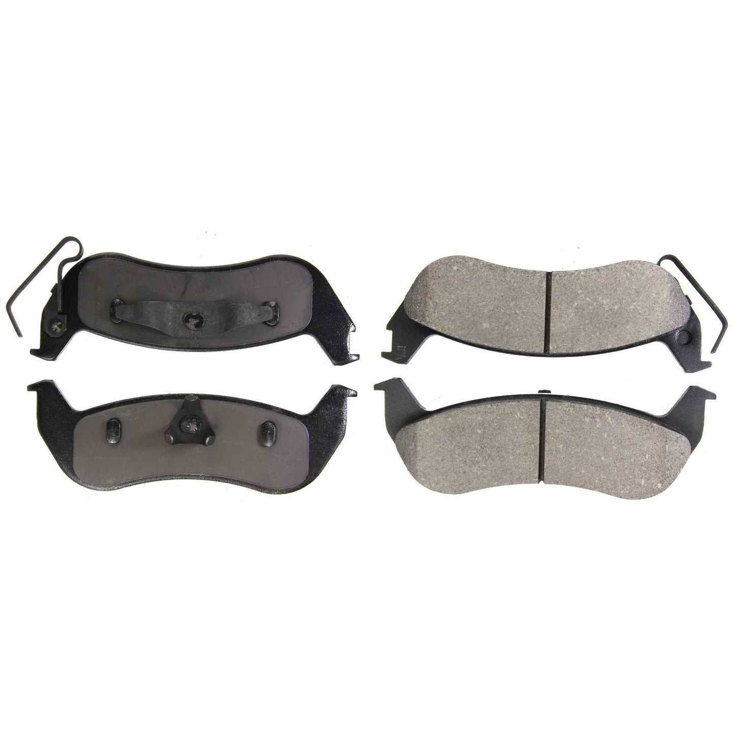 Centric Parts Disc Brake Pad Set Fleet Performance with Para-aramid friction compounds 306.09320