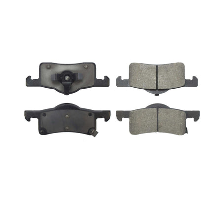 Centric Parts Disc Brake Pad Set Fleet Performance with Para-aramid friction compounds 306.09350